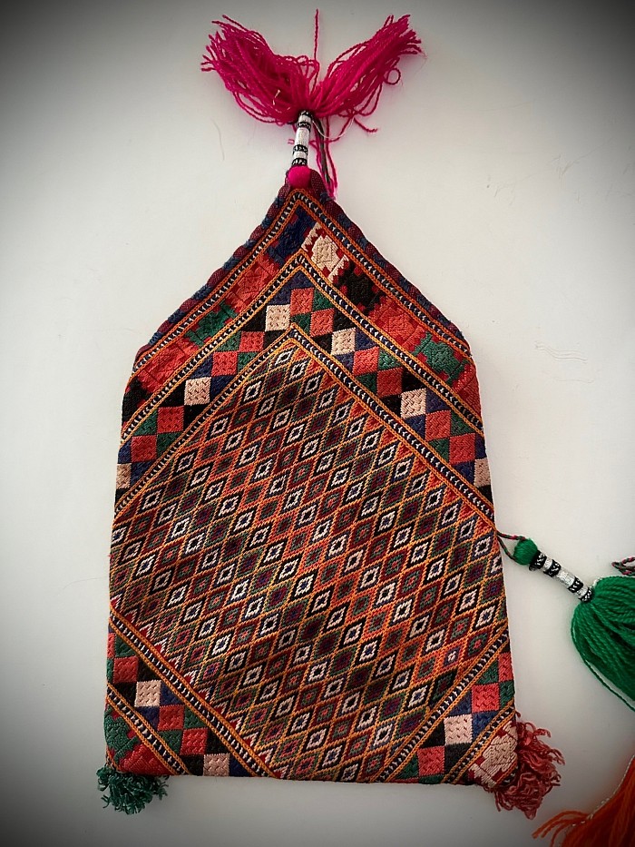 Afghan Dowry Purse reverse view